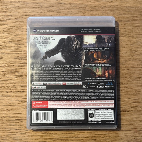 Dishonored for Sony PlayStation 3 - Picture 4 of 4